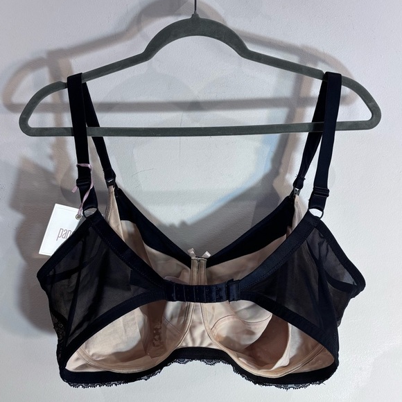 PANACHE Sz 40FF Sophie Black Nude Lace Nursing Bra NEW WITH TAG - Picture 8 of 10